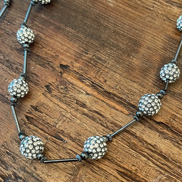 NWT Chicos Rhinestone Necklace - Picture 2 of 3